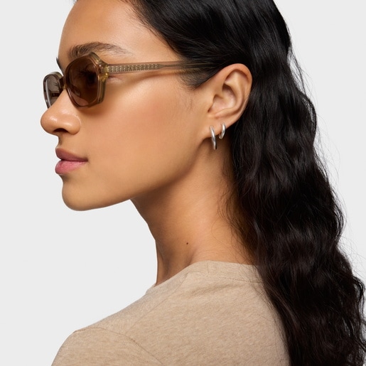 Gafas de sol Pale Oval beige