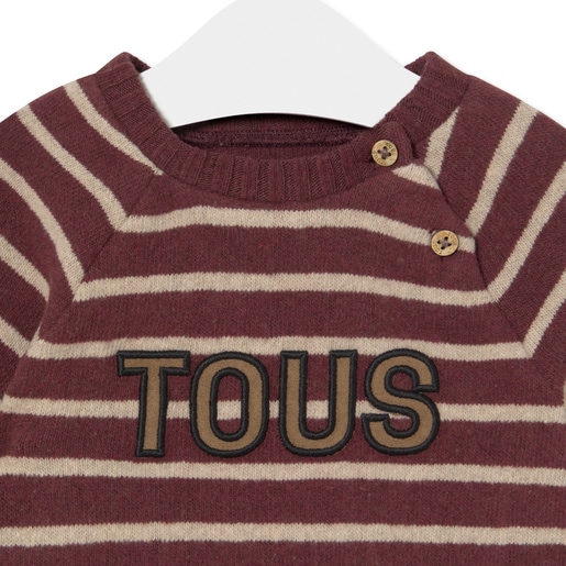 Boys outfit in Garnet maroon