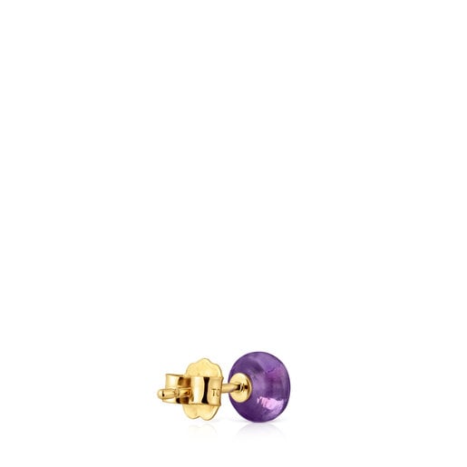 Gold and chalcedony star Single earring TOUS Balloon