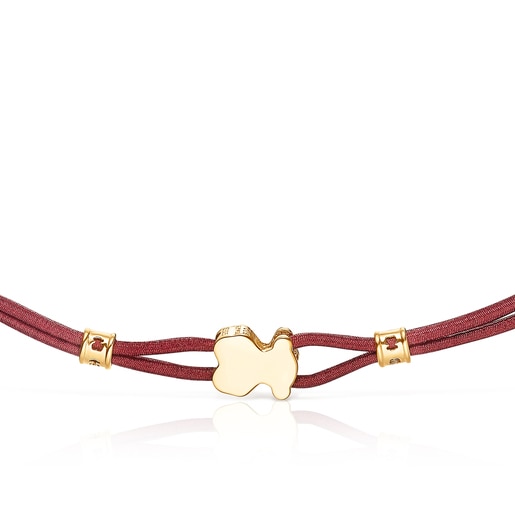 Burgundy Sweet Dolls Elastic Necklace