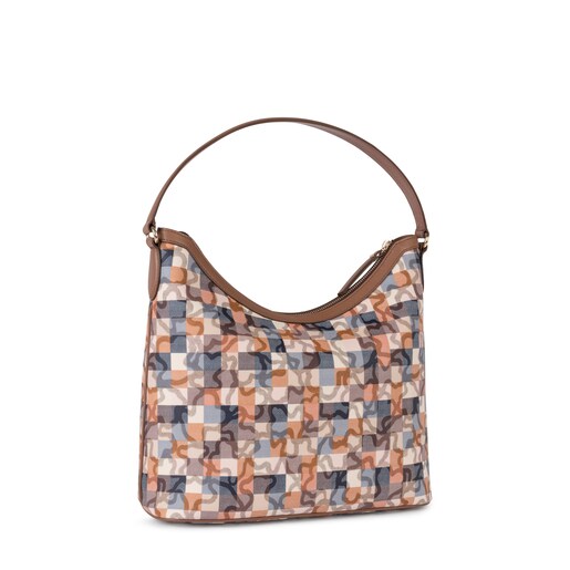 Saca Kaos Vichy New marrón y azul