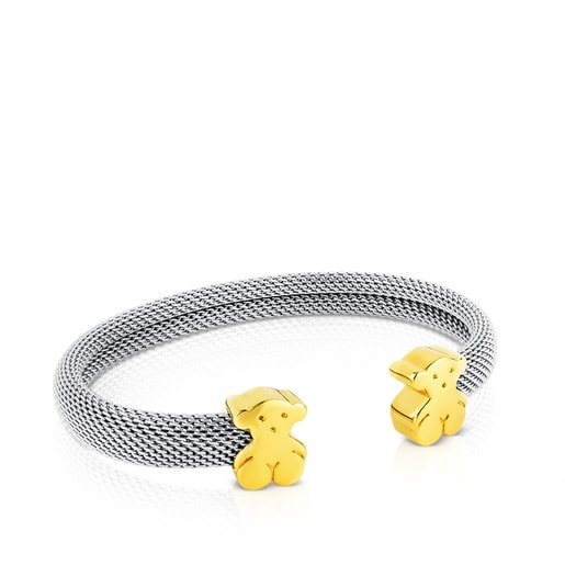 Gold and Steel Sweet Dolls Bracelet | TOUS