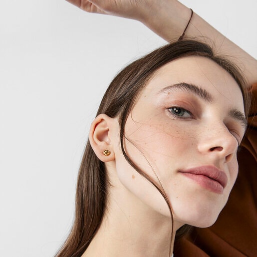 Золотые серьги Oceaan с ракушками