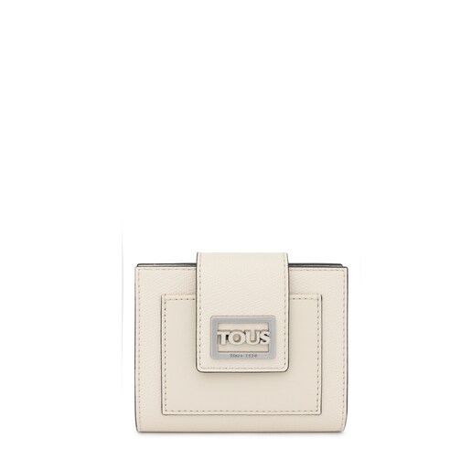 Small beige TOUS Funny Pocket wallet