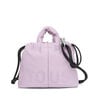 Medium mauve leather One-shoulder bag TOUS Cloud