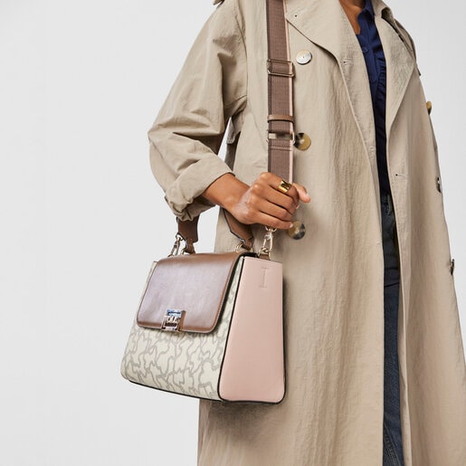 Beige Kaos Legacy City bag