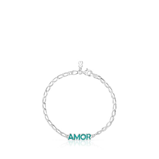 Blaues Armband TOUS Crossword Amor