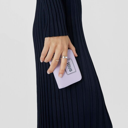 Monedero malva TOUS Sylvia