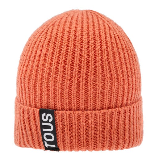 قبعة صغيرة باللون البرتقالي من تشكيلة TOUS Carol