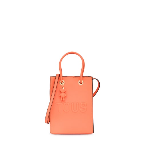 オレンジカラーのミニバッグ TOUS La Rue Pop