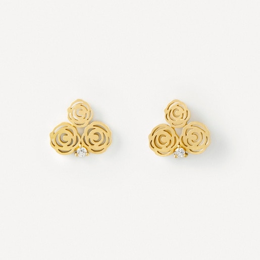 Pendientes de oro con diamante TOUS ATELIER