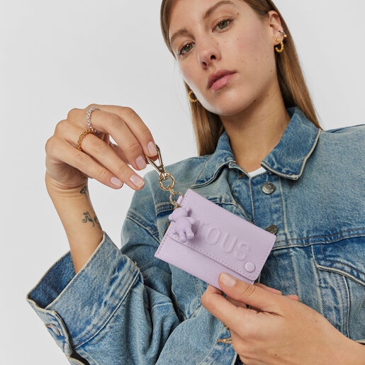 Llavero malva Envelope TOUS La Rue