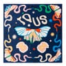 Navy blue butterfly Scarf TOUS Modlin