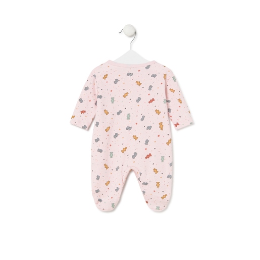 Pijama d'una peça per a nadó Charms rosa