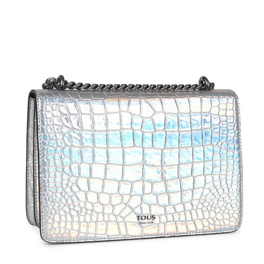 Small iridescent Audree Wild Crossbody bag