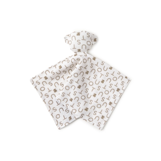 Baby comforter in Soft beige