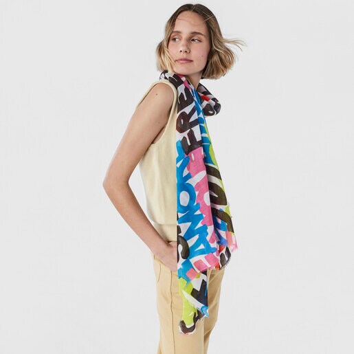 وشاح TOUS Funny أحمر اللون