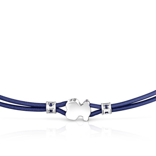 Blue Sweet Dolls Elastic Necklace