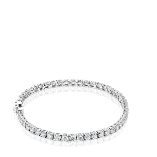 Pulsera riviere de platino con diamantes creados en laboratorio 5,00 ct TOUS Essentials LGD