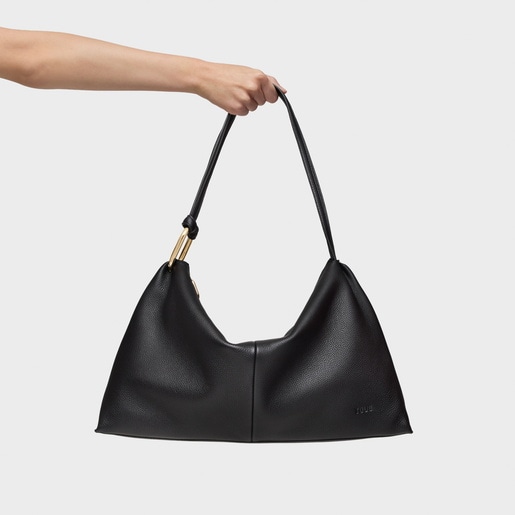 حقيبة كتف باللون الأسود من تشكيلة TOUS Hold