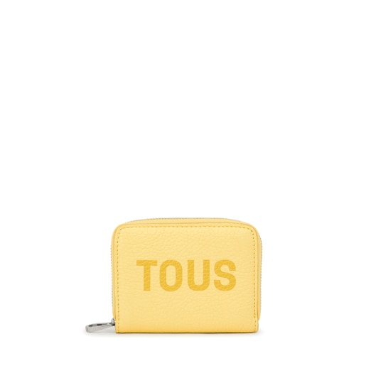 Yellow leather TOUS Balloon Change purse | TOUS