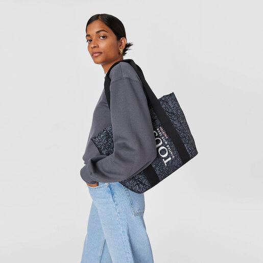 תיק סל Kaos Mini Evolution בגודל קטן מניילון בצבע שחור