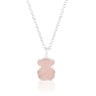 Silver New Color Necklace with Quartzite