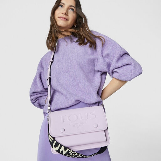 תיק צד Audree TOUS Funny בינוני בצבע סגלגל