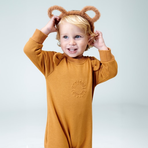 Babygrow de bebé Trend cor-de-laranja