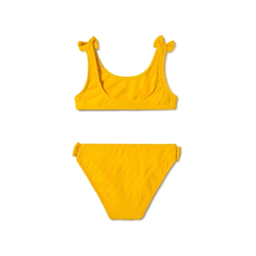 Girls bikini in Logo yellow