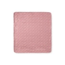 Short-pile fleece baby blanket in Soft pink