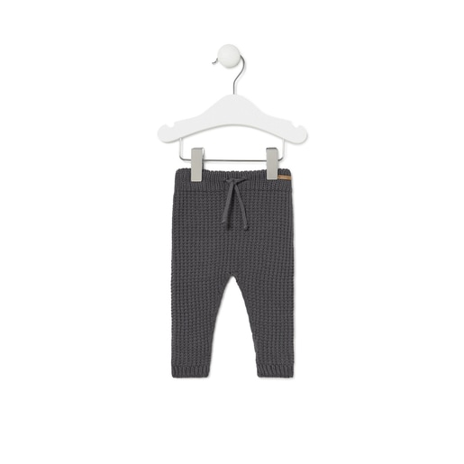 Baby outfit in Tricot grey