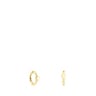 Gold-colored IP Steel TOUS Basics ear Piercing