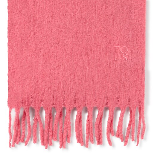 Coral-colored TOUS Olympe Scarf