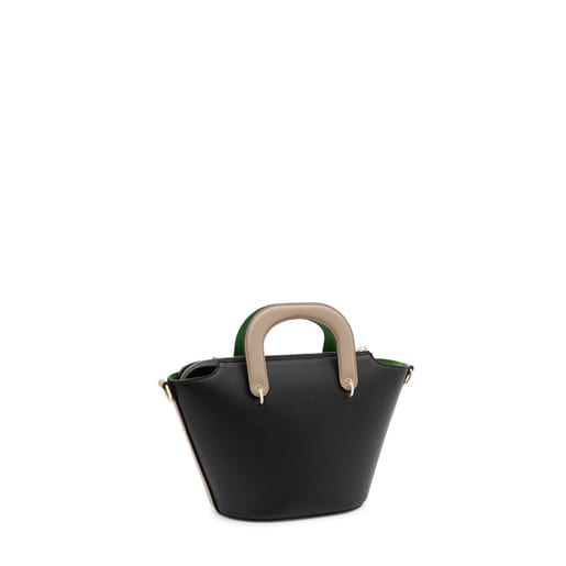 Small black Tote bag TOUS Helen