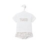 Baby outfit in Kaos beige