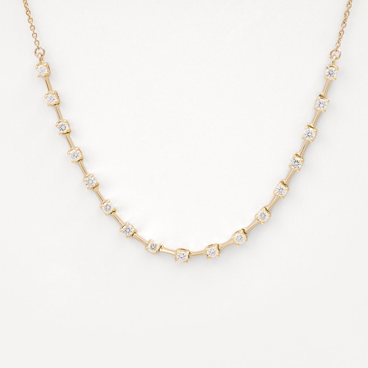 Gargantilla de oro con diamantes TOUS ATELIER