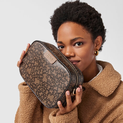 ブラウンのクロスボディバッグ Kaos Mini