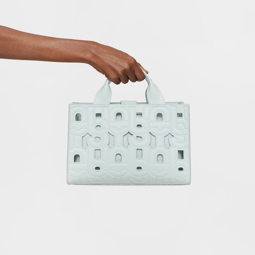 Shopper mediano Amaya azul claro TOUS MANIFESTO CUT