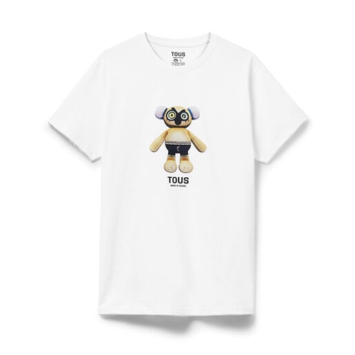 Camiseta de manga corta blanca TOUS MOS Bears RAM TOUS