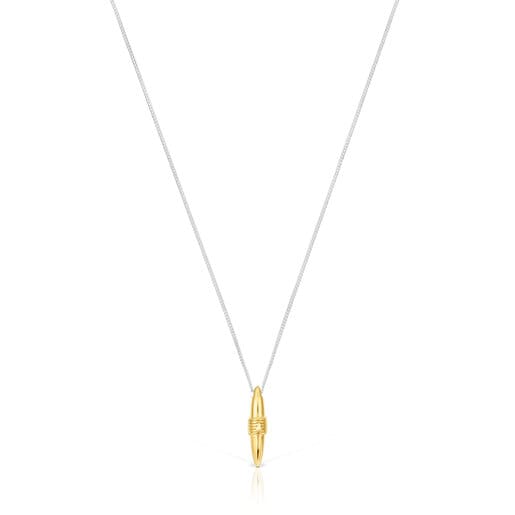 Silver and silver vermeil Lure Necklace | TOUS