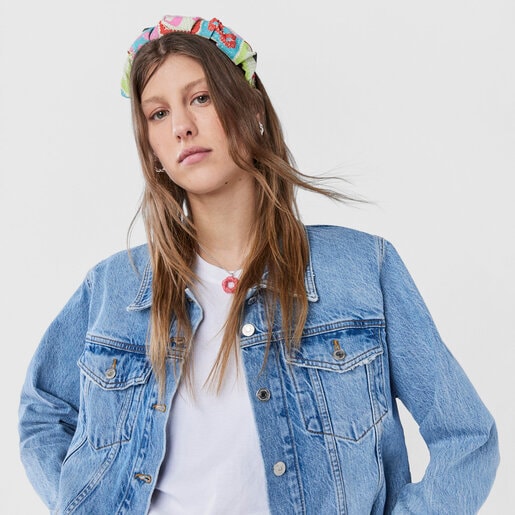 Diadema amarilla TOUS Net Crochet