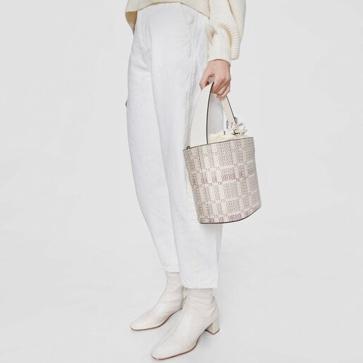 Bombonera beige TOUS Cecilia