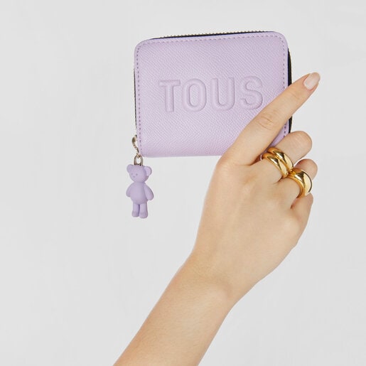 Monedero malva TOUS La Rue