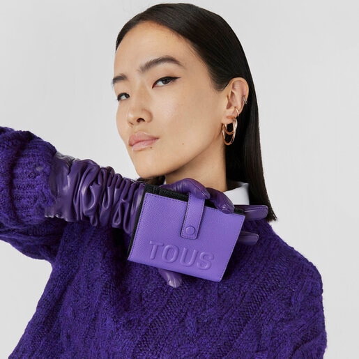 Cartera Pocket lila TOUS La Rue