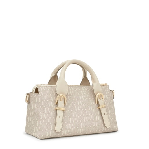 beige Bowling bag TOUS Buckles Silhouette