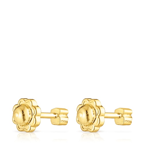 Straight Earrings in Gold