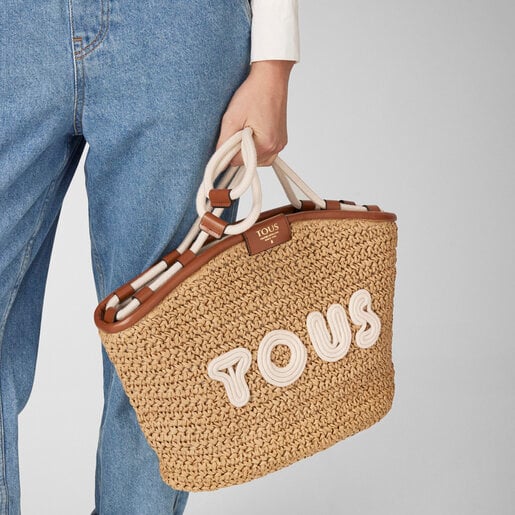 トートバッグ  Craft    L  ブラウン