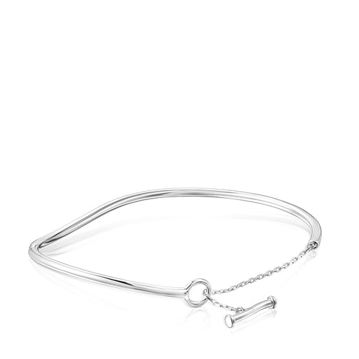 Pulsera de oro blanco y diamantes Hav