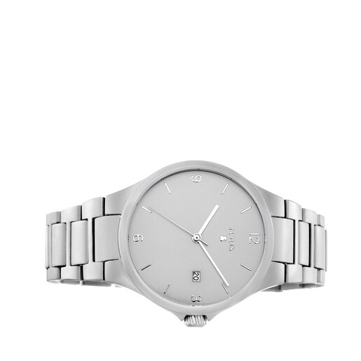 Silver anodized aluminum Motion Aluminio Watch